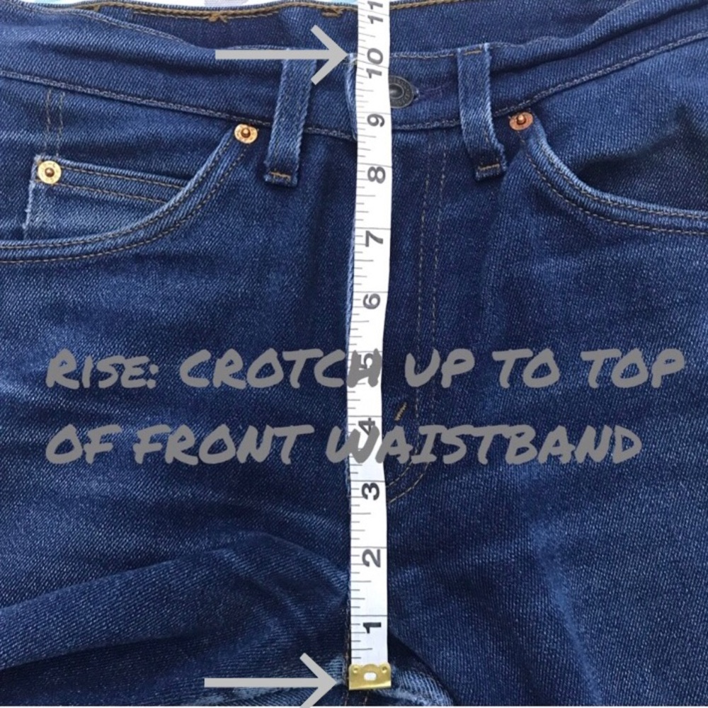๐๐MEASURE YOUR JEANS!!!๐๐COMPARE MEASUREMENTS! - Picture 3 of 8